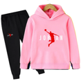 thumbnail image 3 of Conjuntos de chándal para niños, ropa para bebés, niños y niñas, trajes deportivos de moda, sudaderas con capucha y pantalones, chaqueta de marca, ropa para niños, 3 of 5