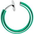 thumbnail image 5 of Faux Piercing Jewelry Fake Non Piercing Spring Hoops Clip on Rings, 5 of 8