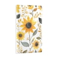thumbnail image 2 of Yayeee Blank Wall Plate Cover 1-Gang 4.5"x2.7" Home Unused Decorative Outlet, White Watercolor Sunflowers, 2 of 7