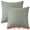 Grey, variant on Unique Bargains Plaid Throw Pillow Covers Square Linen Cushion Pillowcase Grey 16" x 16"