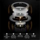 thumbnail image 5 of 12v Dc 2w Range Hood Lights With El Socket Male, 2pack Hole Closet Stove Led Light Recessed, Kitche, 5 of 5