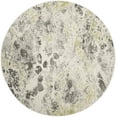 thumbnail image 2 of SAFAVIEH Watercolor Isabella Abstract Colorful Area Rug, Ivory/Grey, 6'7" x 6'7" Round, 2 of 7
