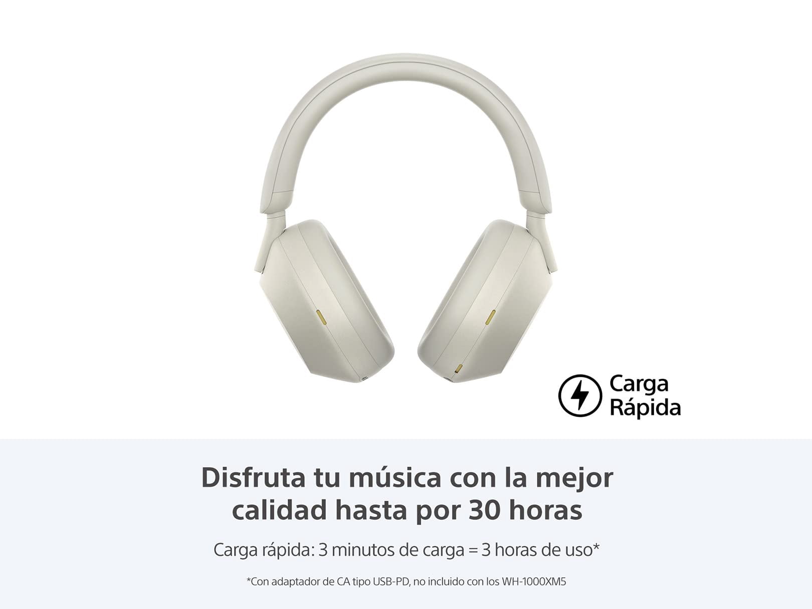 Restored Sony WH1000XM5/S Wireless Industry Leading Noise Canceling Bluetooth Headphones (Refurbished)