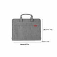 thumbnail image 3 of Canvas Accordion Bag Multi Layer Document Bag Student Document Bag Portable Test Paper Bag Storage Bag, 3 of 6