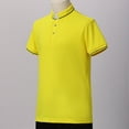 thumbnail image 6 of BLESSUME Men's Short Sleeves Tab Collar Clergy Shirt Pole Shirt - 10 colour, 6 of 7