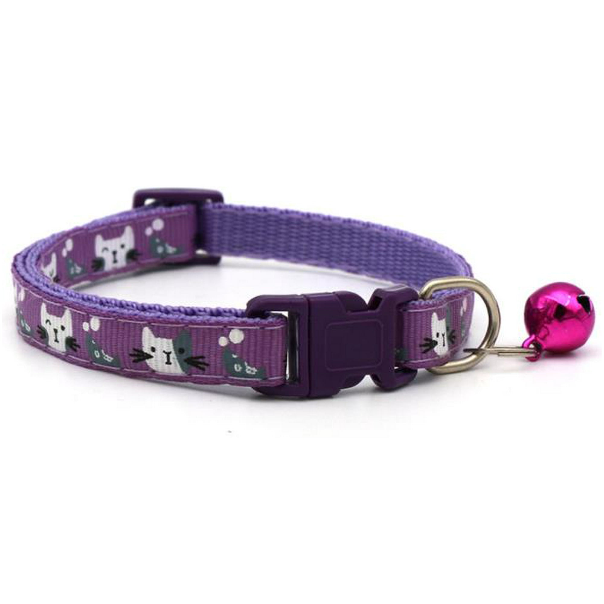 Pet Accessories Dog Cat Collar Bell Colorful Cats Pattern Adjustable Collars For Puppy Kitten DIY Small Animal Walmart