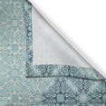 thumbnail image 3 of Ambesonne Morrocan Kitchen Curtains, Style Eastern, 55"x39", Pale Turquoise, 3 of 3