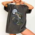 thumbnail image 4 of Vintage Bass Fishing Moonlight T-Shirt – Retro Angler Graphic Tee, Outdoor Fishing Lover Shirt Gift for Men & Women, 4 of 6