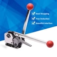 thumbnail image 3 of Manual Strapping Machine Steel Strap No Buckle Baler Handheld Iron Sheet Interface Steel Strapping Tool Packaging Tool ,Enhanced Work Efficiency, 3 of 7