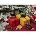 thumbnail image 4 of Cinta de organza Vitalizart de 1 cm x 9 m, color verde navideño, 3 rollos, 4 of 6