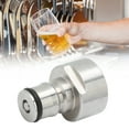 thumbnail image 3 of Ball Lock Quick Disconnect,2Pcs Stainless Steel Ball Keg Coupler Adapter Ball Lock Keg Coupler Adapter Meticulously Designed, 3 of 9