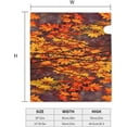 thumbnail image 3 of Autumn Maple Leaves Mailbox Covers, Magnetic Post Box Cover Wraps Standard Size 21x18 in for Garden Yard Decor, 3 of 7