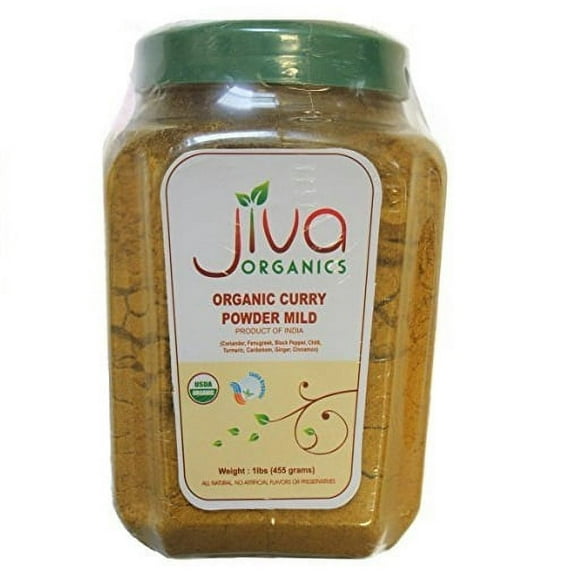 Jiva USDA Organic Garam Masala Powder 1 Pound Jar