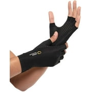 Copper Compression Arthritis Gloves for Carpal Tunnel and Hand Pain Relief - L/XL
