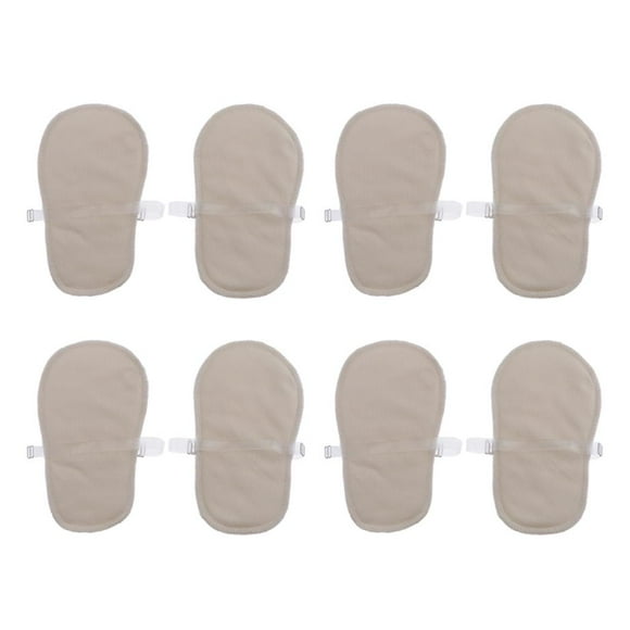 4Pairs Washable Breathable Underarm Armpit Sweat Absorbing Pads shamjiam none