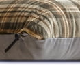 thumbnail image 6 of Winter Plaid Throw Pillow cover, 22"x22" Gray Velvet Decorative Pillow Cover, Modern Plaid Farmhouse Buffalo Check Pillow Cover For Sofa Couch, Hotels, living Room, Bed Room - Plaidscape Gray, 6 of 10