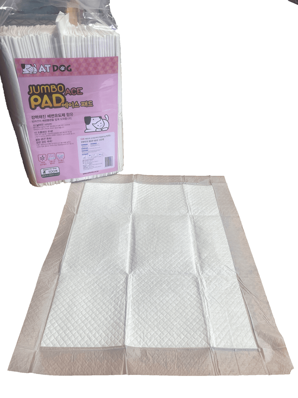 Alpha Dog Series Potty Training Tray Size Pads Ultra Absorbent Pee Pads for Dogs Leak Proof Fast Drying Odor Neutralizer Protect Floors (16.9 in x 20.8 in) - 400ct
