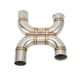 thumbnail image 5 of Tubo De Escape Medio, Tubo De Escape Medio Tubo De 1 Mm De Espesor Tecnología De Hidroformado Para Modificación De Motocicleta Reemplazo Para Bonneville Bobber ANGGREK Exhaust Mid Pipe, 5 of 8
