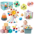 thumbnail image 1 of Toy Plunack Montessori 6 en 1 para bebés de 6 a 12 meses con dentición, 1 of 6