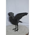 thumbnail image 5 of Nifao Raven with Open Wings Bronze Statue – Home Decor Sculpture, 16"L x 25"W x 15"H, 5 of 10