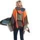 thumbnail image 4 of Capa con capucha a cuadros para mujer, poncho, capa con capucha, chal con borlas, 4 of 6
