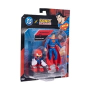 Sonic X DC Action Figure Multipack - 2.5 inch Knuckles and 5 inch Superman