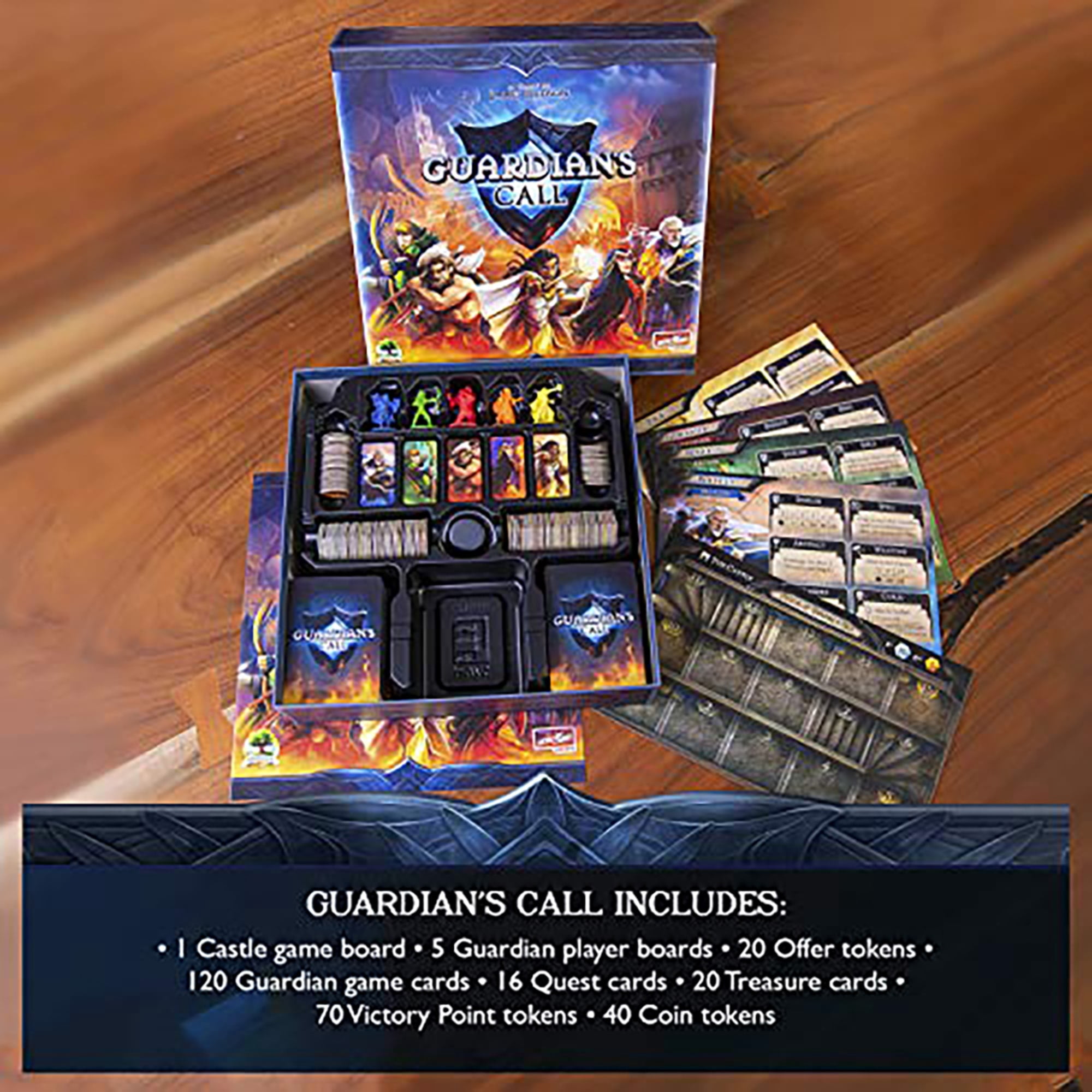 Guardian's Call - Skybound Games, A Bluffing & Deduction Fantasy Board Game, Ages 14+, 2-5 Players