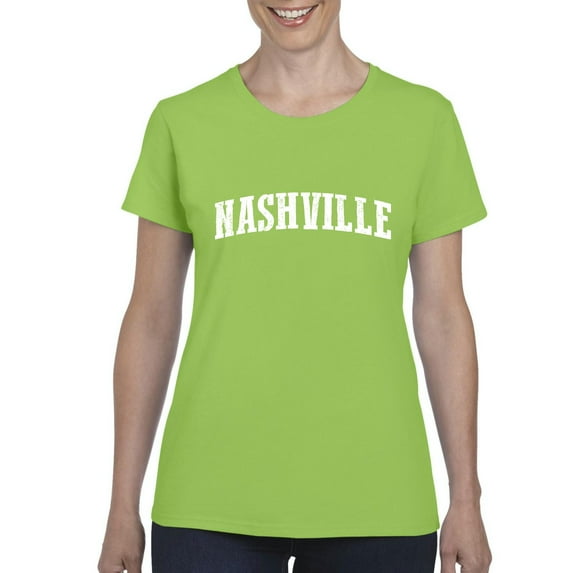 Artix - Women's T-Shirt Short Sleeve - Nashville Tennessee Flag