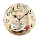 thumbnail image 5 of Reloj colgante de pared, reloj retro, decorativo, reloj de pared, 13,39 pulgadas, reloj de pared redondo para sala de estar, hogar, dormitorio,, 5 of 9