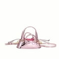 thumbnail image 1 of LNGOOR Mini Metallic Drawstring Design Bucket Bag  Funky  Punk & Bag For Street Wear, 1 of 1