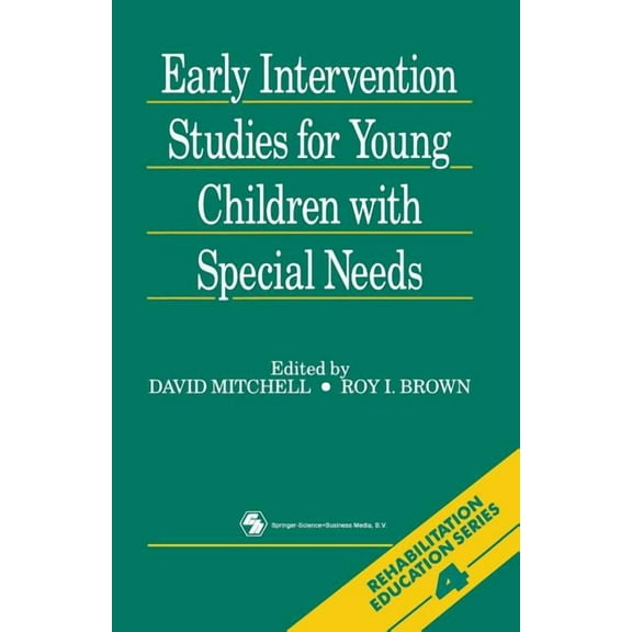 Rehabilitation Education Early Intervention Studies for Young Children with Special Needs, Book 4, (Paperback)