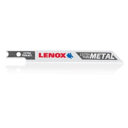 UPC: 0885363176223 | Lenox 1991579 Bi-Metal U-Shank Extra Thin Metal Jig Saw Blade  32 TPI