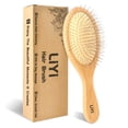 thumbnail image 1 of Cepillo de pelo LIYI Bamboo para el crecimiento del cabello con cerdas de acero inoxidable, 1 of 8