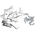 thumbnail image 3 of 18/30pcs Lawn Robot Blade Stainless Steel Lawn Mover Replacement Blade For Worx Landroid Robotic Lawnmower Replacement Blade Set LLZ, 3 of 5
