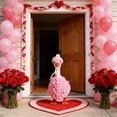 thumbnail image 4 of AuroraX Desk Goose Outfits Sets for 17 inch Desk Goose,Valentine Goose Accessories,Mini Porch Goose Clothes Funny Holiday Pink Desk Decor, 4 of 6
