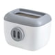 thumbnail image 1 of Dispensador de fundas de pañuelos Caja de almacenamiento de pañuelos faciales Soporte para hojas de papel para 7,24'' x Gris, 1 of 9