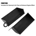 thumbnail image 5 of Unique Bargains 2 pcs Hood Dynamic Cold Air Tuning Intake System Scoop for BMW E90/91/92, 5 of 6