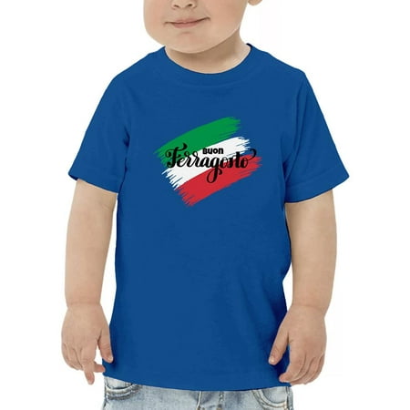 

Buon Ferragosto T-Shirt Toddler -Image by Shutterstock 2 Toddler