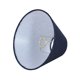 thumbnail image 3 of Aspen Creative 56018 Empire Uno Pantalla De Lámpara Azul Oscuro 4"" Superior X 10"" Inferior X 7"" Altura Inclinada Slip Uno 33 Mm, 3 of 5