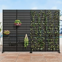 MAYEERTY 72" x 47" Privacy Screen Fence, Heavy Duty Fence Privacy Screen Outdoor