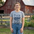 thumbnail image 4 of Womens Farm to Table Fresh T Shirt Cute Vegetables Farmers Market Tee Womens Graphic Tees, 4 of 9