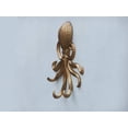 thumbnail image 2 of Handcrafted Model Ships WH-0116-AN 7 in. Wall Mounted Octopus Hooks, Antique Brass, 2 of 3