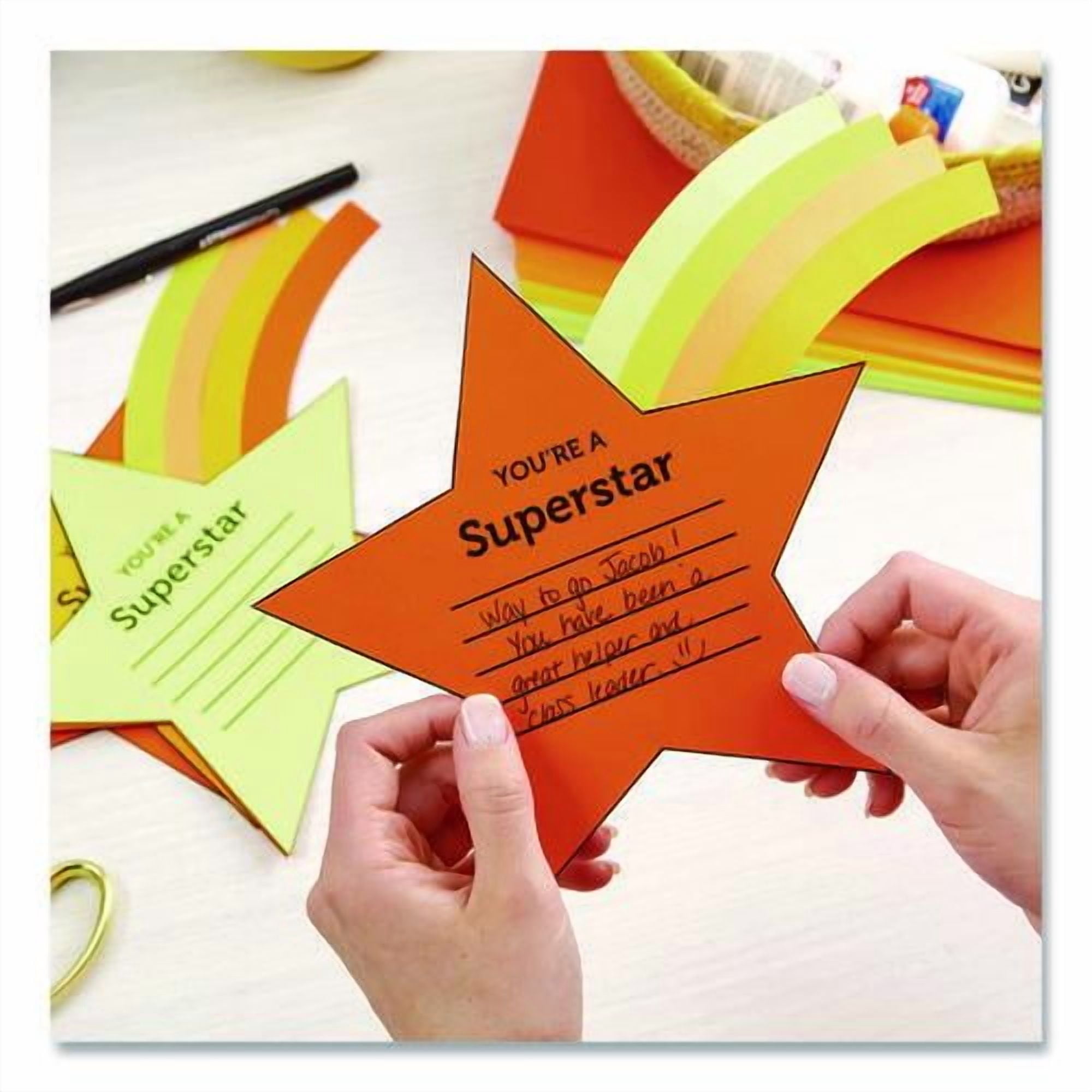 Color Paper - "Solar Sparks" Assortment, 24 lb Bond Weight, 8.5 x 11, Assorted Yellow and Orange Col | Bundle of 2