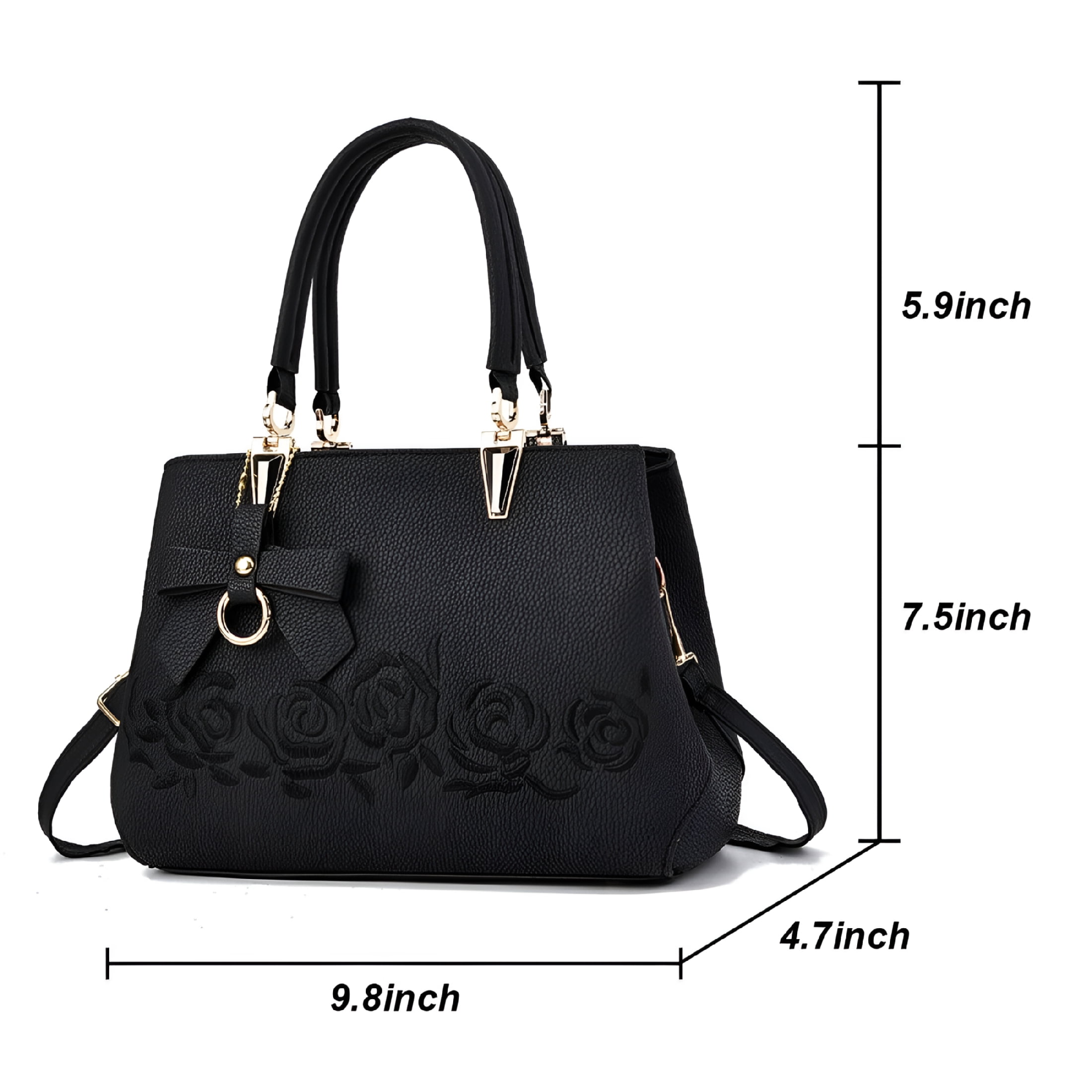 GASTROPOD Purses and Handbags for Women, Tote Handbag Top Handle Satchel PU Leather Shoulder Messenger Bag, Pink