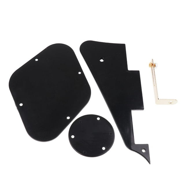 1 Negro Pickguard Y Cubierta De Cavidad Y cubierta Del Interruptor Y Soporte Para Accesorio De Guitarra Eléctrica Gloria Protector de golpeador de guitarra