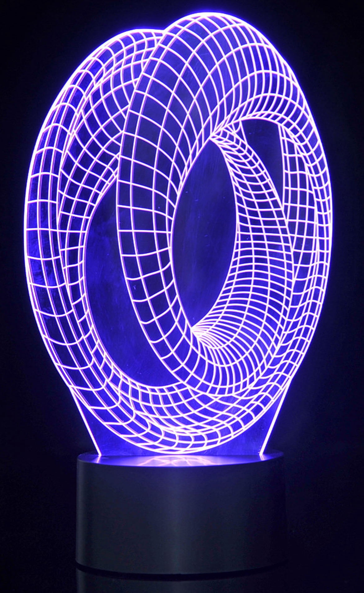 PlayWorld Board No More! 3D Corkscrew Lighting Laser Cut Precision LED Lights