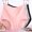 Pink, variant on 3 Pack Women'S Plus Size Panties Solid Color High Waist Leak Proof Physiological Period BriefRedXXXL