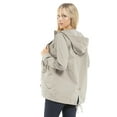 thumbnail image 5 of Made by Olivia Women's Military Anorak Safari Hoodie Jacket, 5 of 7