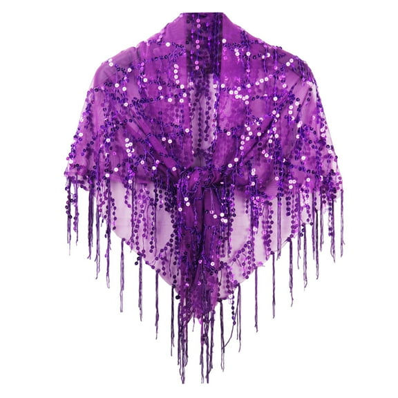 Sequined Tassel Small Shawl Casual Blouse Small Shawl. Light Blanket Scarf Hair Gown for Women Mens Shoulder Blanket Wrap for Women Formal Dress Cover up Women Capes Formal Evening Capes for