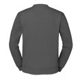 thumbnail image 2 of Fruit Of The Loom - Sudadera clásica hombros caídos para hombre (Grafito Claro), 2 of 2